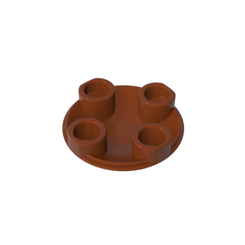Gobricks,Plate Round 2 x 2 with Rounded Bottom [Boat Stud],2654,54196,2654a,28558,93791