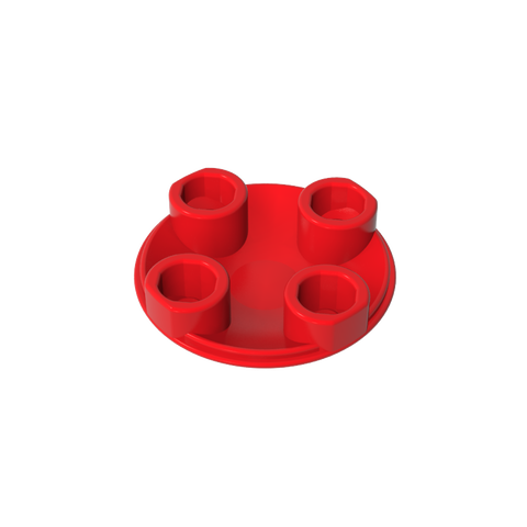 Gobricks,Plate Round 2 x 2 with Rounded Bottom [Boat Stud],2654,54196,2654a,28558,93791