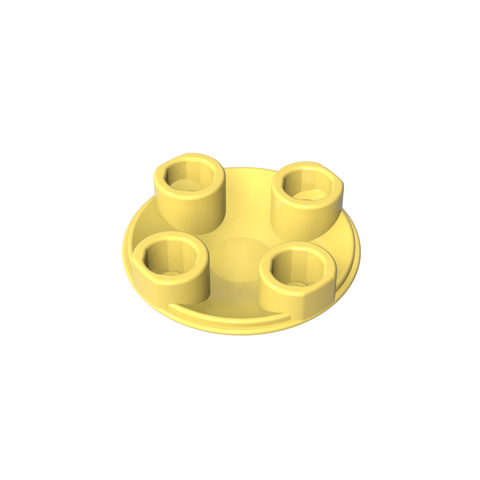 Gobricks,Plate Round 2 x 2 with Rounded Bottom [Boat Stud],2654,54196,2654a,28558,93791
