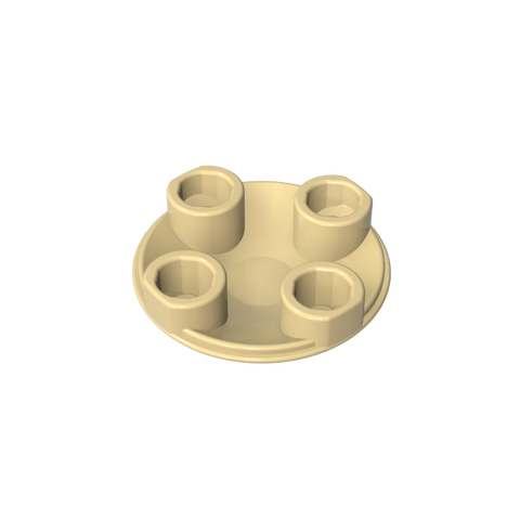 Gobricks,Plate Round 2 x 2 with Rounded Bottom [Boat Stud],2654,54196,2654a,28558,93791