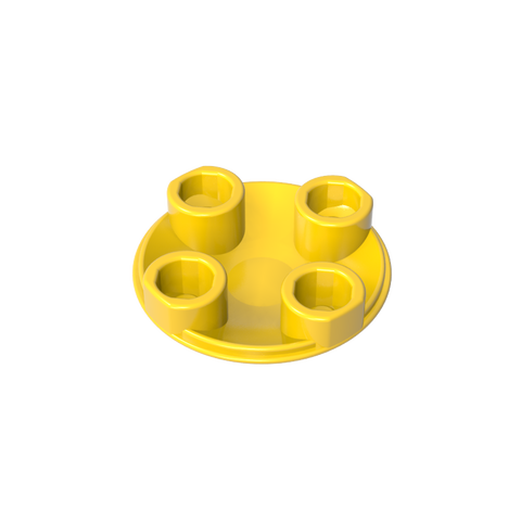 Gobricks,Plate Round 2 x 2 with Rounded Bottom [Boat Stud],2654,54196,2654a,28558,93791