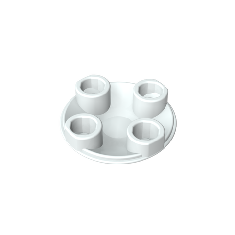 Gobricks,Plate Round 2 x 2 with Rounded Bottom [Boat Stud],2654,54196,2654a,28558,93791