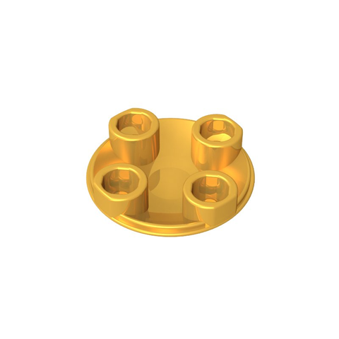 Gobricks,Plate Round 2 x 2 with Rounded Bottom [Boat Stud],2654,54196,2654a,28558,93791