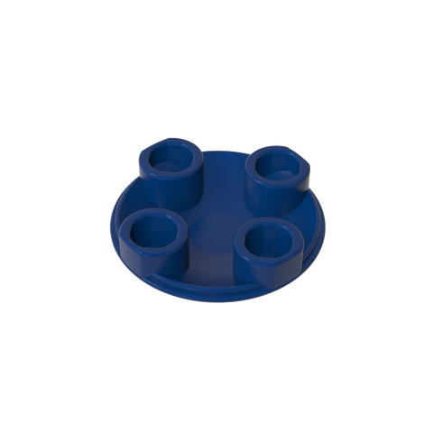 Gobricks,Plate Round 2 x 2 with Rounded Bottom [Boat Stud],2654,54196,2654a,28558,93791