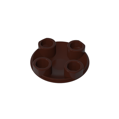 Gobricks,Plate Round 2 x 2 with Rounded Bottom [Boat Stud],2654,54196,2654a,28558,93791
