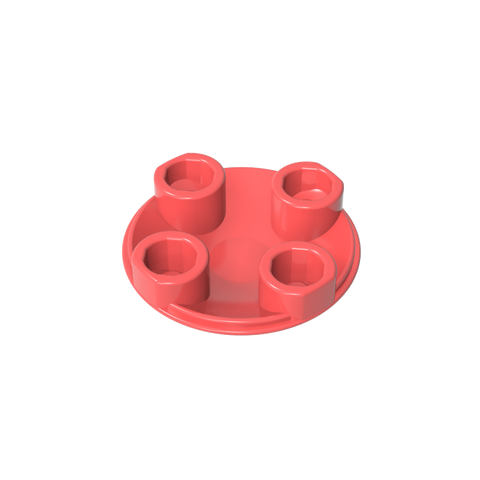 Gobricks,Plate Round 2 x 2 with Rounded Bottom [Boat Stud],2654,54196,2654a,28558,93791