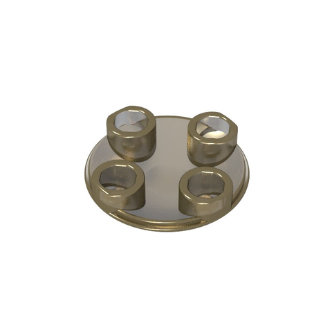 Gobricks,Plate Round 2 x 2 with Rounded Bottom [Boat Stud],2654,54196,2654a,28558,93791