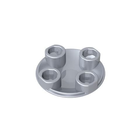 Gobricks,Plate Round 2 x 2 with Rounded Bottom [Boat Stud],2654,54196,2654a,28558,93791
