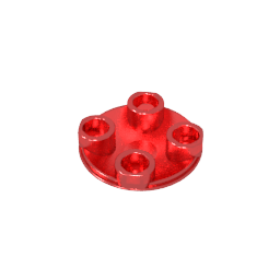 Gobricks ,Plate Round 2 x 2 with Rounded Bottom [Boat Stud],2654