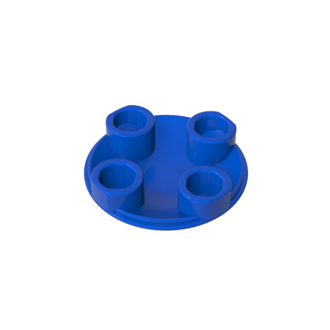 Gobricks,Plate Round 2 x 2 with Rounded Bottom [Boat Stud],2654,54196,2654a,28558,93791