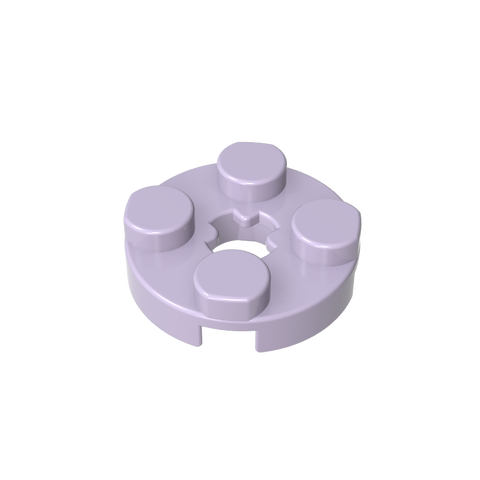 Gobricks,Plate Round 2 x 2 with Axle Hole Type 1 (+ Opening),4032a,4032,4032b