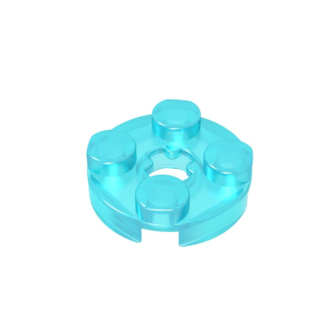 Gobricks,Plate Round 2 x 2 with Axle Hole Type 1 (+ Opening),4032a,4032,4032b