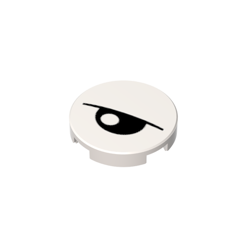 Gobricks,2x2 Round Glossy Panel Print Eyes,14769pb027,14769p0d