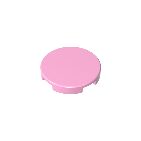Gobricks,Tile Round 2 x 2 with Bottom Stud Holder,14769