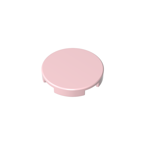 Gobricks,Tile Round 2 x 2 with Bottom Stud Holder,14769