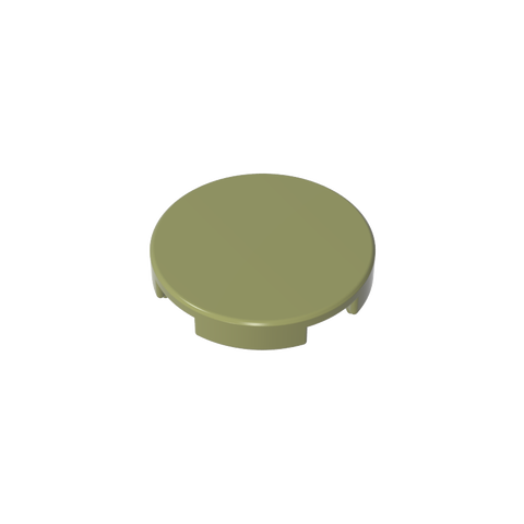 Gobricks,Tile Round 2 x 2 with Bottom Stud Holder,14769