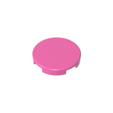 Gobricks,Tile Round 2 x 2 with Bottom Stud Holder,14769