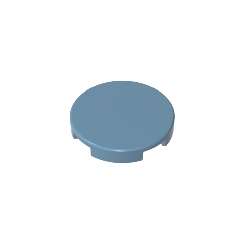 Gobricks,Tile Round 2 x 2 with Bottom Stud Holder,14769