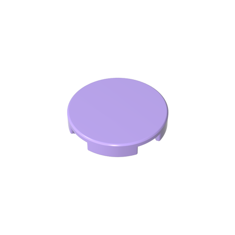 Gobricks,Tile Round 2 x 2 with Bottom Stud Holder,14769