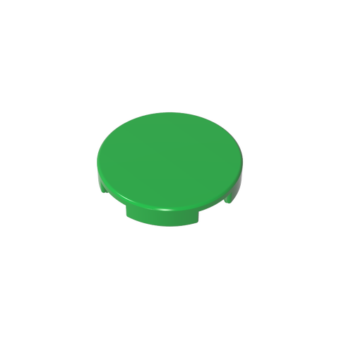 Gobricks,Tile Round 2 x 2 with Bottom Stud Holder,14769