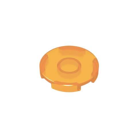 Gobricks,Tile Round 2 x 2 with Bottom Stud Holder,14769