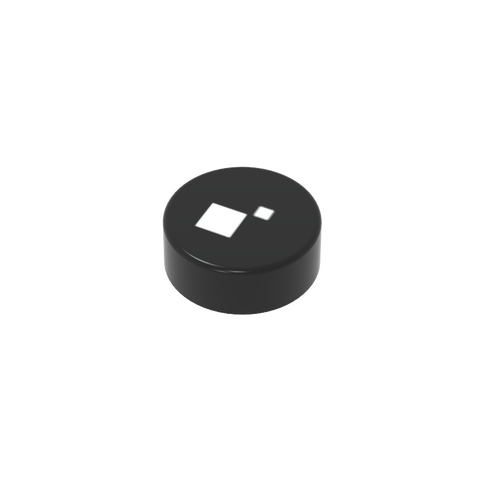 Gobricks,Tile Round 1 x 1,98138p07