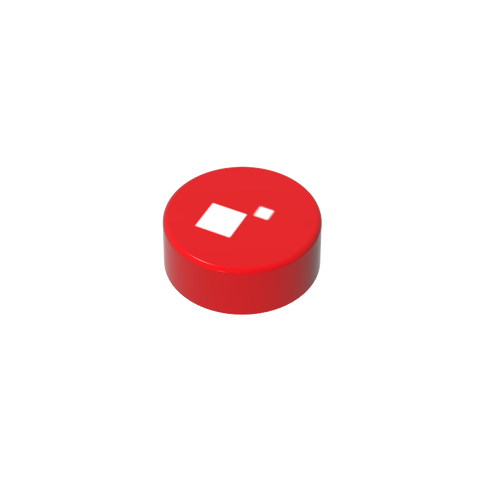 Gobricks,Tile Round 1 x 1,98138p07