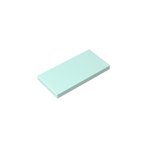 Gobricks,Tile 2 x 4 with Groove,87079,38879