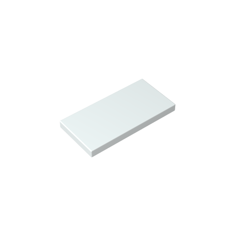 Gobricks,Tile 2 x 4 with Groove,87079,38879
