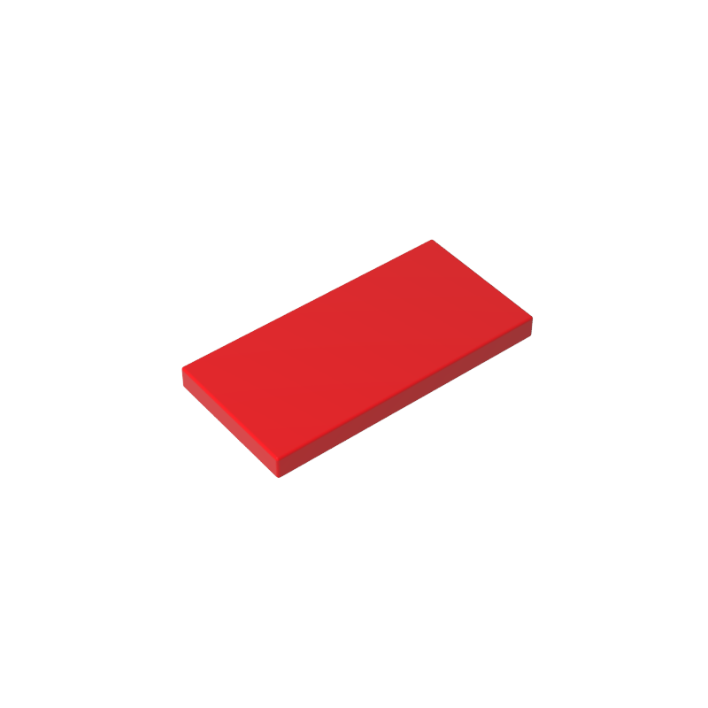 Gobricks,Tile 2 x 4 with Groove,87079,38879