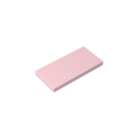 Gobricks,Tile 2 x 4 with Groove,87079,38879