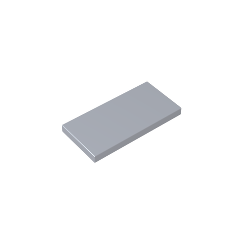 Gobricks,Tile 2 x 4 with Groove,87079,38879