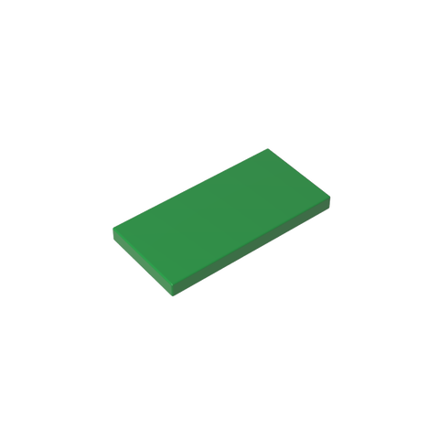 Gobricks,Tile 2 x 4 with Groove,87079,38879