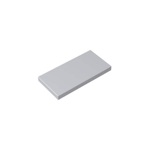 Gobricks,Tile 2 x 4 with Groove,87079,38879