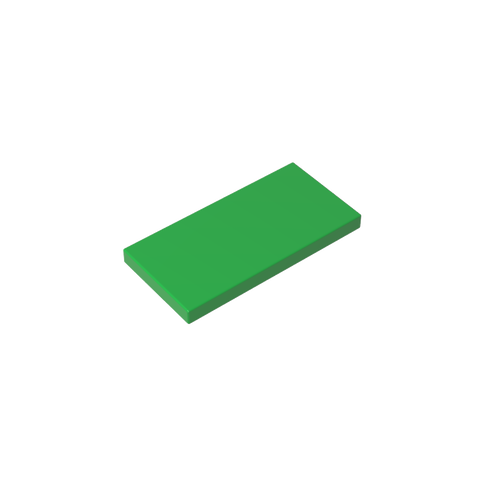 Gobricks,Tile 2 x 4 with Groove,87079,38879