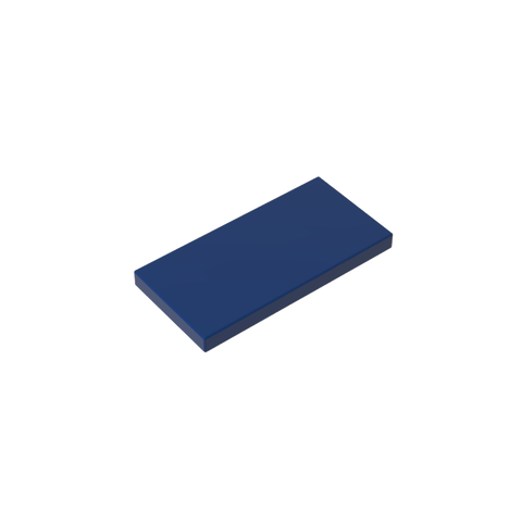 Gobricks,Tile 2 x 4 with Groove,87079,38879