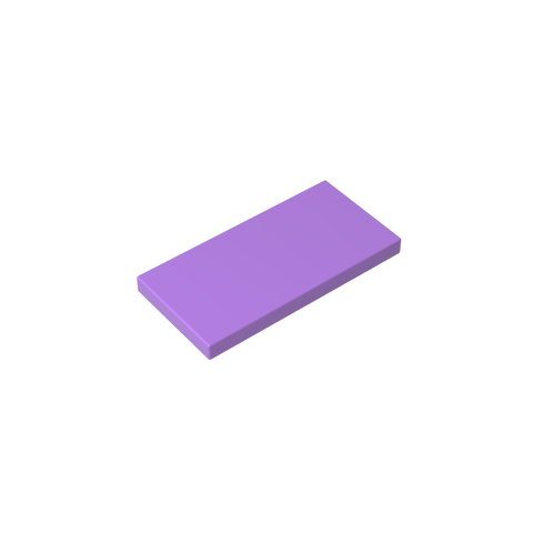 Gobricks,Tile 2 x 4 with Groove,87079,38879