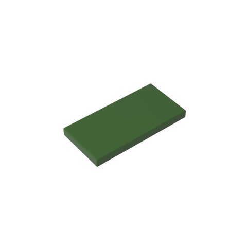 Gobricks,Tile 2 x 4 with Groove,87079,38879