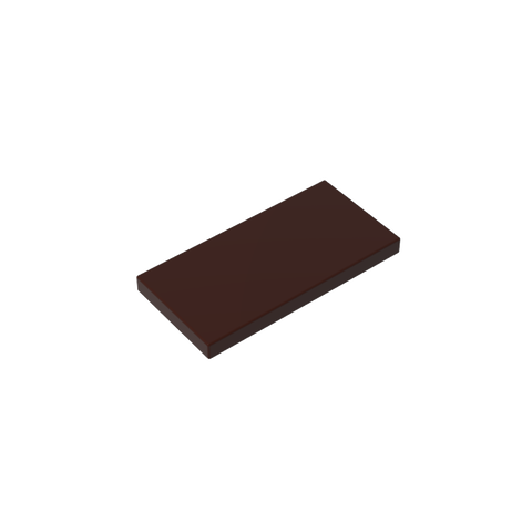 Gobricks,Tile 2 x 4 with Groove,87079,38879