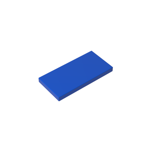 Gobricks,Tile 2 x 4 with Groove,87079,38879