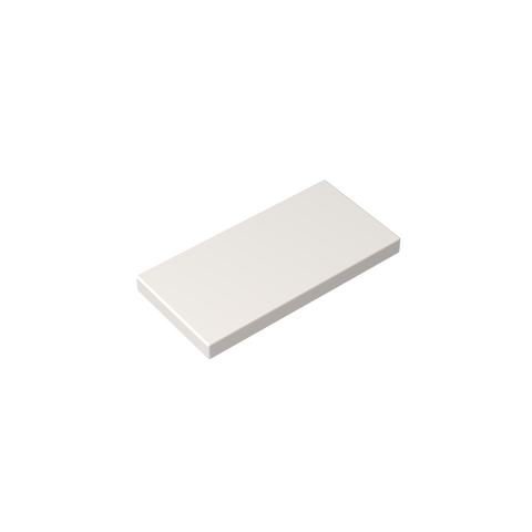 Gobricks,Tile 2 x 4 with Groove,87079,38879