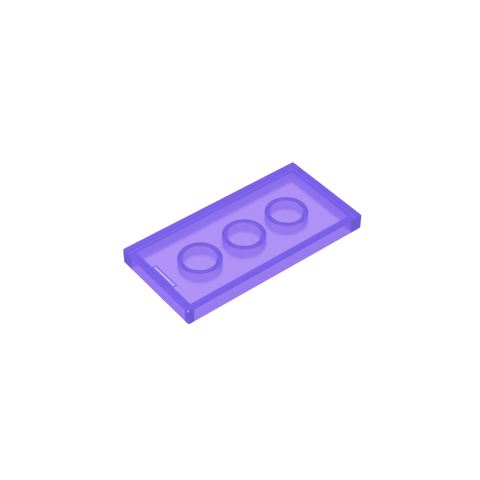 Gobricks,Tile 2 x 4 with Groove,87079,38879