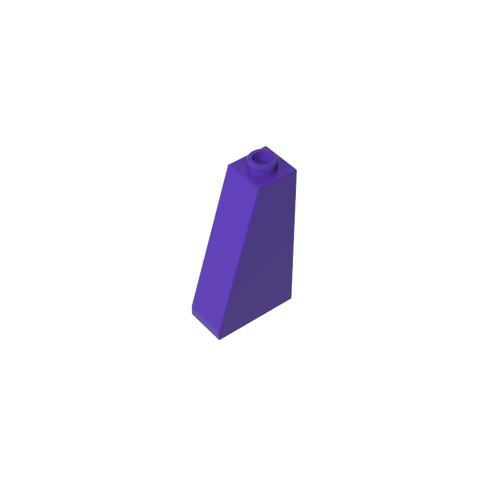 Gobricks,Slope 75° 2 x 1 x 3 with Open Stud,4460,4460a,4460b