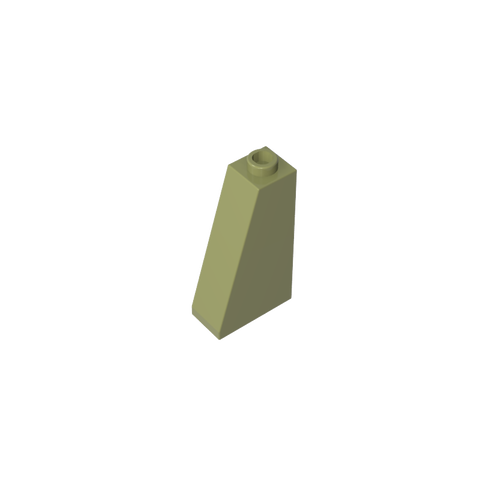Gobricks,Slope 75° 2 x 1 x 3 with Open Stud,4460,4460a,4460b