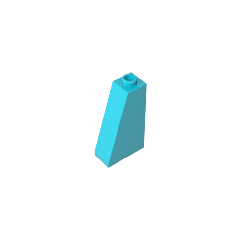 Gobricks,Slope 75° 2 x 1 x 3 with Open Stud,4460,4460a,4460b
