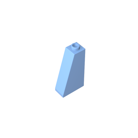 Gobricks,Slope 75° 2 x 1 x 3 with Open Stud,4460,4460a,4460b
