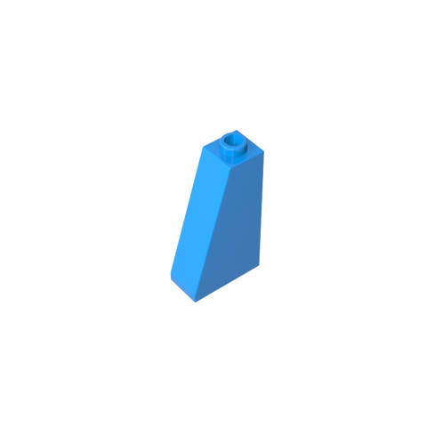 Gobricks,Slope 75° 2 x 1 x 3 with Open Stud,4460,4460a,4460b