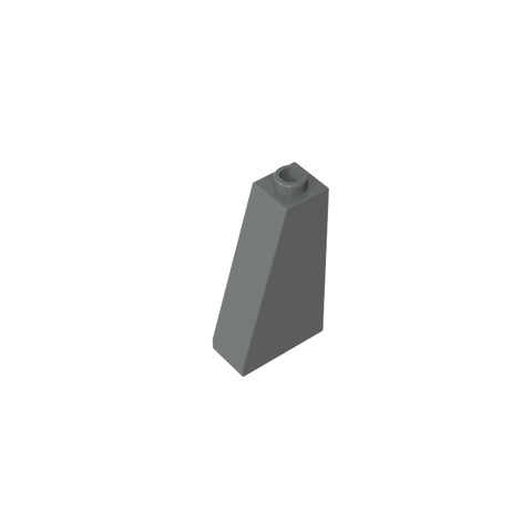 Gobricks,Slope 75° 2 x 1 x 3 with Open Stud,4460,4460a,4460b
