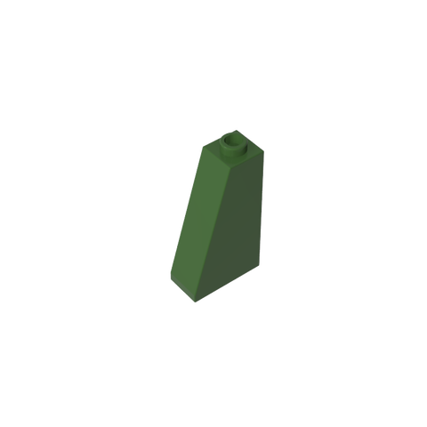 Gobricks,Slope 75° 2 x 1 x 3 with Open Stud,4460,4460a,4460b
