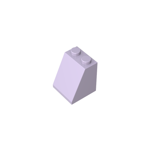 Gobricks,Slope 65° 2 x 2 x 2 with Bottom Tube,3678b,3678,3678a